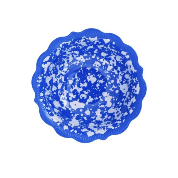 Lot of 4 Pioneer Woman Melamine Dip Bowl Splatter Blue 5.35in 11oz New - Picture 4 of 4